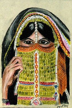 Beduinenfrau